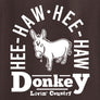 Adult Livin' Country Barnyard Donkey T-shirt