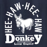 Adult Livin' Country Barnyard Donkey T-shirt