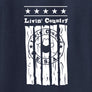 Adult Livin' Country Barn Board T-shirt
