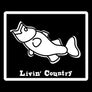 Livin' Country Bass Mesh Patch Hat