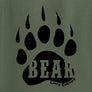 Adult Livin' Country Bear Track T-shirt