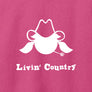 Women's Livin' Country Cowgirl T-shirt