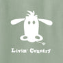 Adult Livin' Country Cow T-shirt