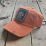 Livin' Country Bear Distressed Patch Hat