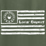 Adult Livin' Country Flag T-shirt