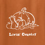 Adult Livin' Country Harvest T-shirt