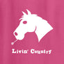 Youth Livin' Country Horse Hoodie