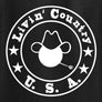 Adult Livin' Country Logo T-shirt