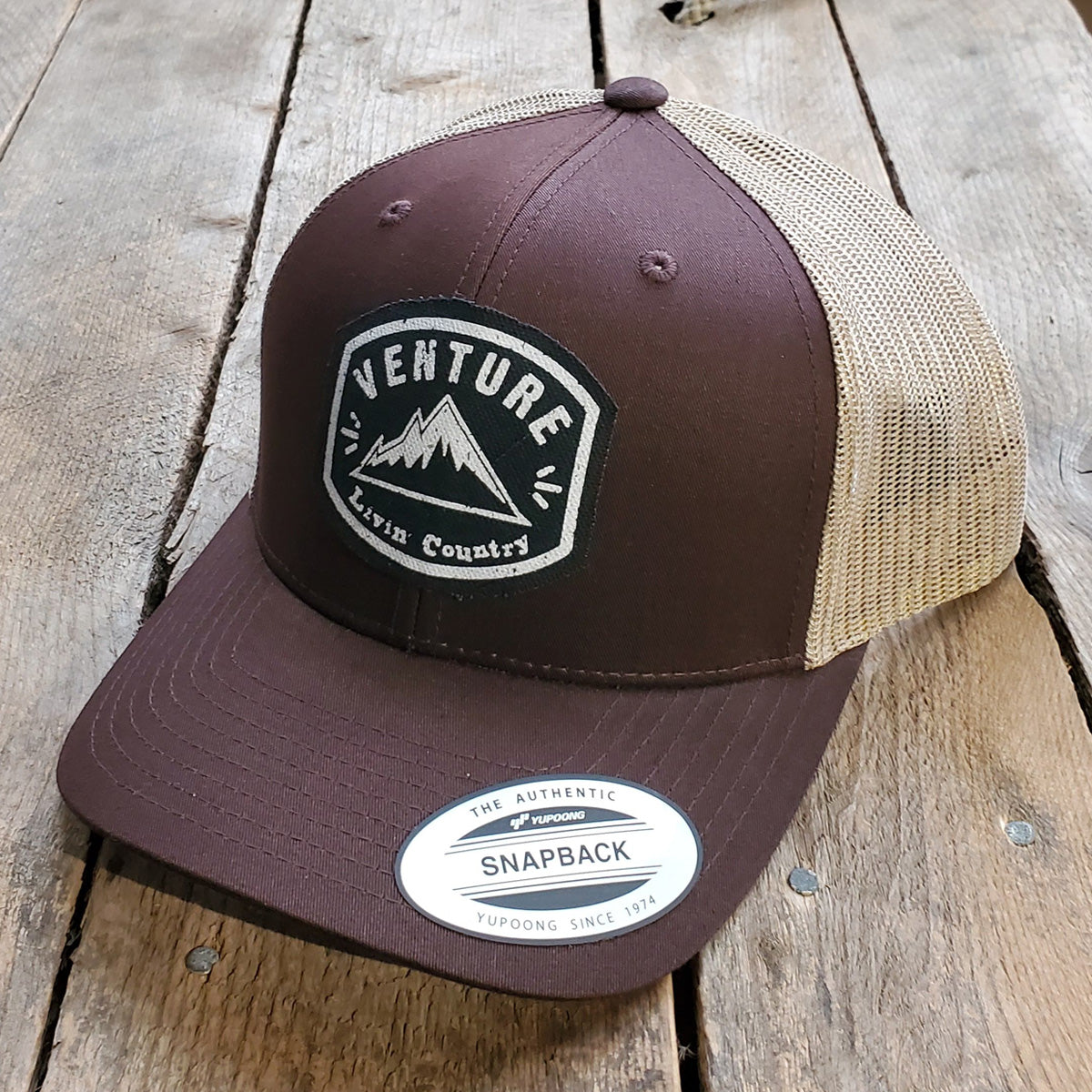 Livin' Country Venture Mountain Snapback Cap – Livin' Country Apparel &  Accessories