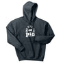 Adult Livin' Country Barnyard Pig Hoodie