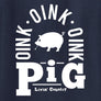 Adult Livin' Country Barnyard Pig T-shirt