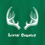 Toddler Livin' Country Antlers T-shirt