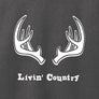 Women's Livin' Country Antlers T-shirt