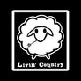 Livin' Country Sheep Distressed Patch Hat