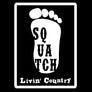 Livin' Country Squatch Green Camo Distressed Patch Hat