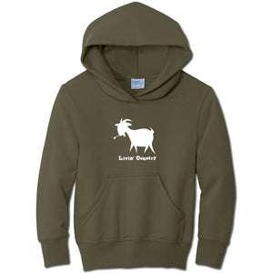 Youth Livin' Country Goat Hoodie