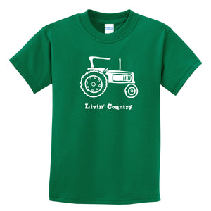 Kid's Livin' Country Tractor T-shirt