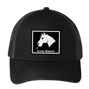 Livin' Country Horse Snapback Cap