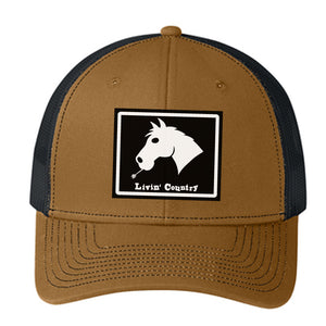Livin' Country Horse Snapback Cap