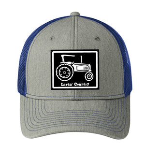 Livin' Country Tractor Snapback Cap
