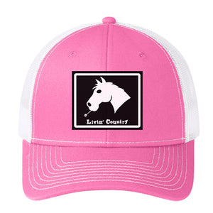 Livin' Country Horse Snapback Cap