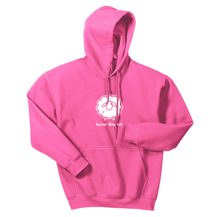 Adult Livin' Country Sheep Hoodie - Livin' Country Apparel & Accessories
 - 1