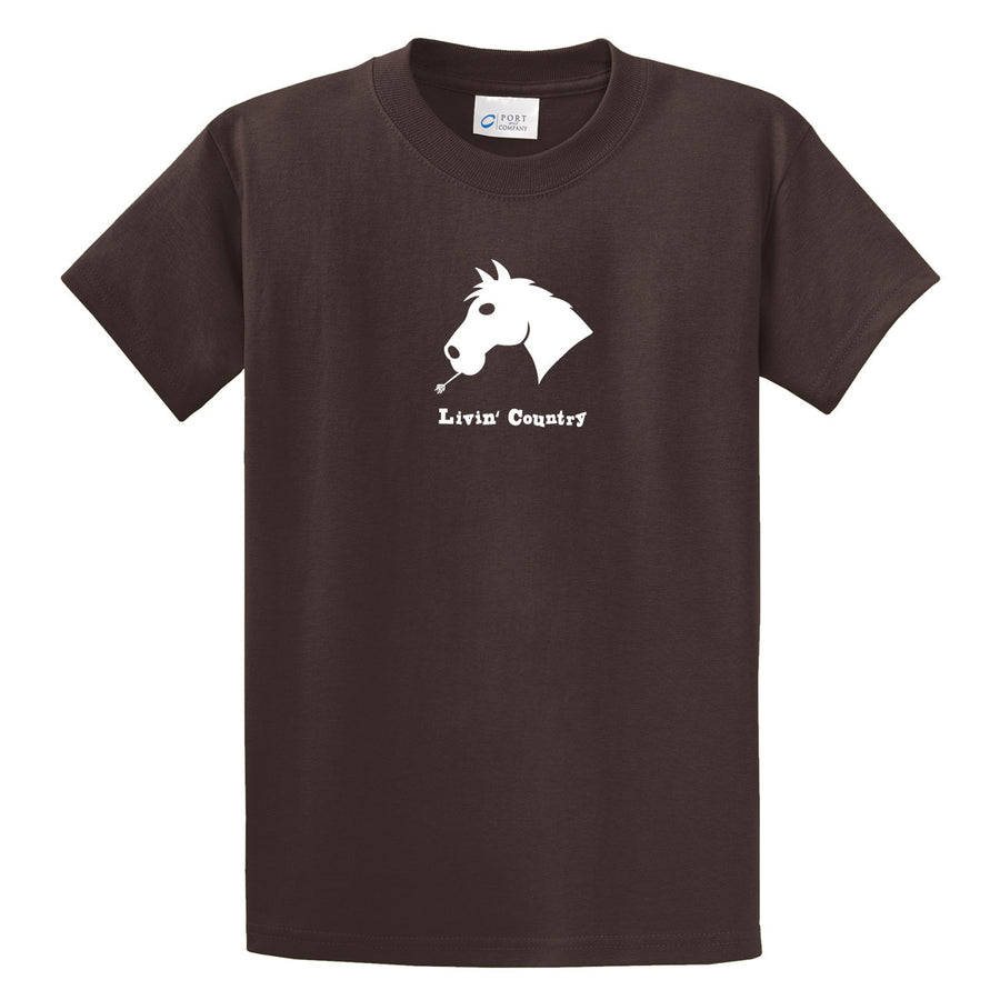 Adult Livin' Country Horse T-shirt - Livin' Country Apparel & Accessories
 - 3