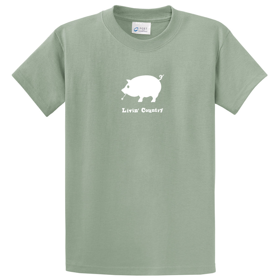 Adult Livin' Country Pig T-shirt - Livin' Country Apparel & Accessories
 - 5