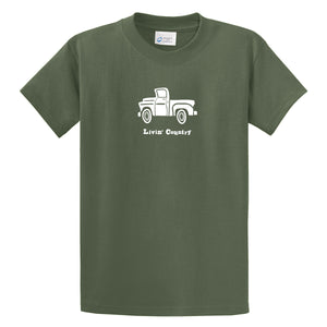 Adult Livin' Country Truck T-shirt - Livin' Country Apparel & Accessories
 - 3