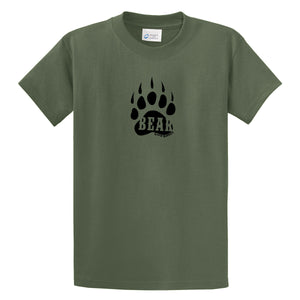 Adult Livin' Country Bear Track T-shirt - Livin' Country Apparel & Accessories
 - 1