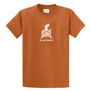 Adult Livin' Country Woodstove T-shirt - Livin' Country Apparel & Accessories
 - 2