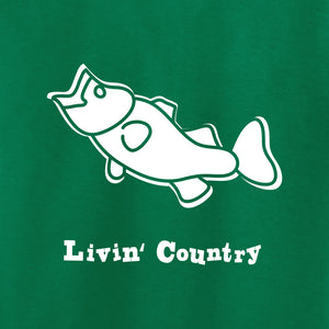 Toddler Livin' Country Bass T-shirt