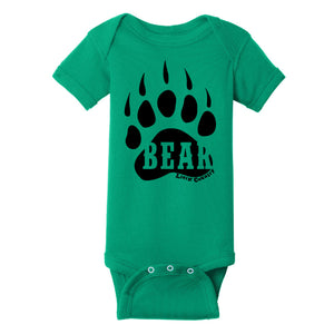 Infant Livin' Country Bear Track Onesie