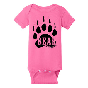 Infant Livin' Country Bear Track Onesie