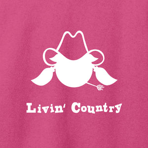 Toddler Livin' Country Cowgirl T-shirt