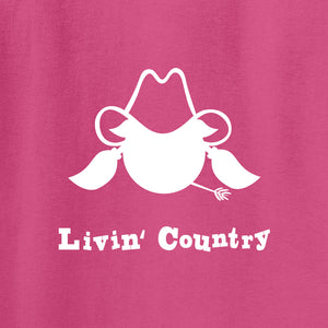 Youth Livin' Country Cowgirl Hoodie