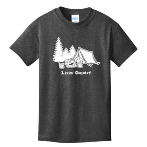 Kid's Livin' Country Campsite T-shirt