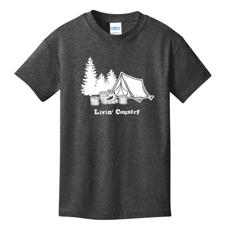Kid's Livin' Country Campsite T-shirt