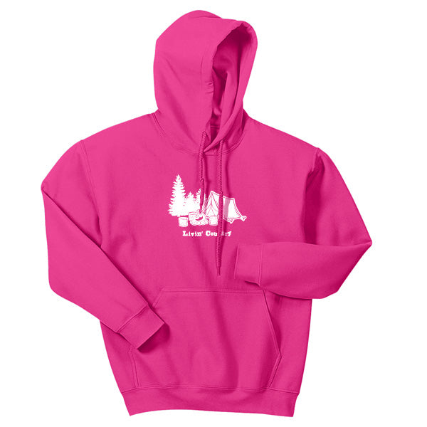 Adult Livin' Country Campsite Hoodie