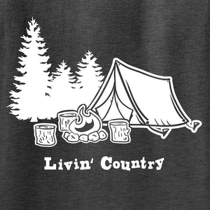 Kid's Livin' Country Campsite T-shirt