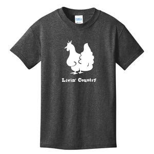 Kid's Livin' Country Chicken T-shirt