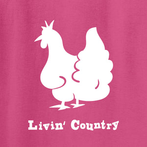 Youth Livin' Country Chicken Hoodie