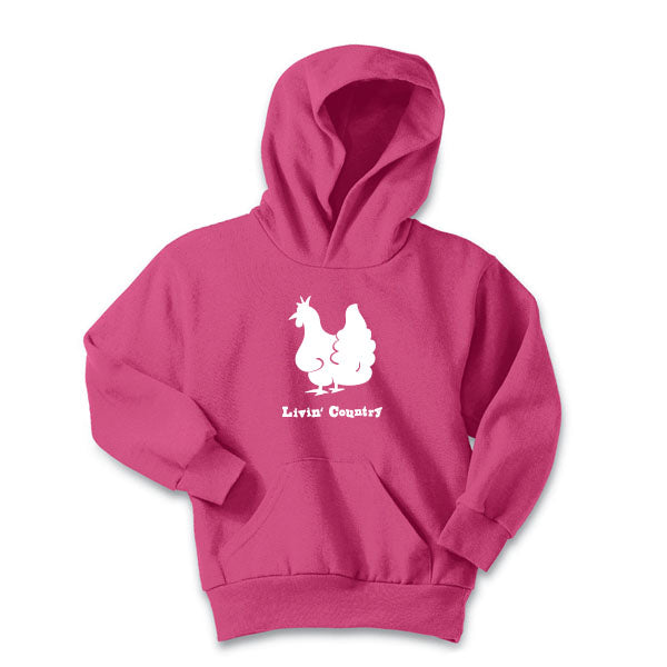 Youth Livin' Country Chicken Hoodie
