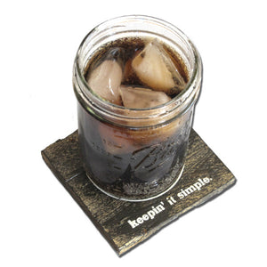 Wooden Drink Coasters - Livin' Country Apparel & Accessories
 - 6