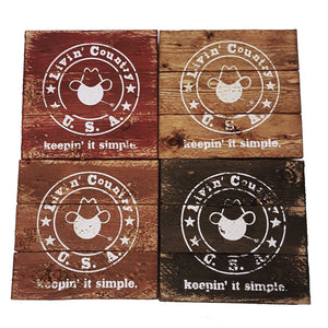 Wooden Drink Coasters