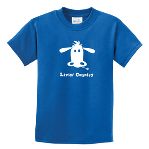 Kid's Livin' Country Cow T-shirt