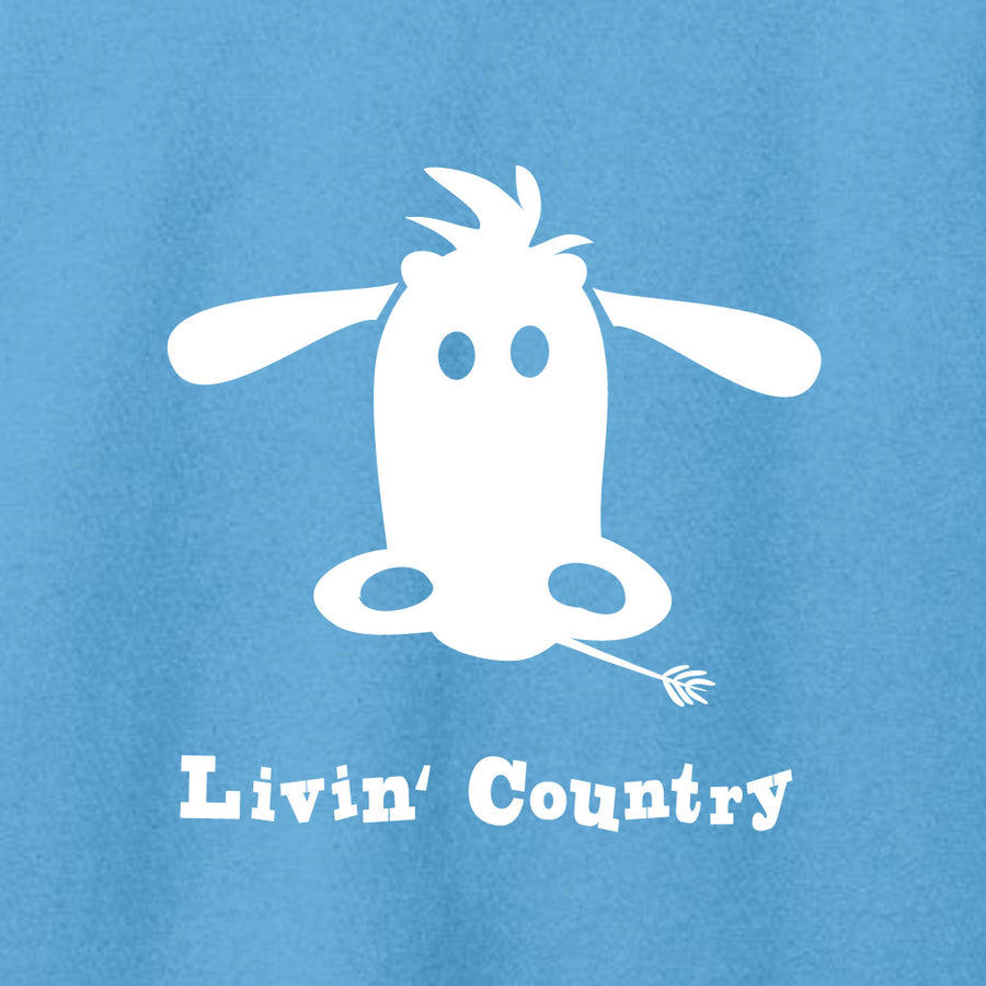 Women's Livin' Country Cow T-shirt