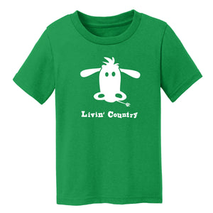Toddler Livin' Country Cow T-shirt