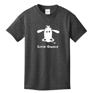 Kid's Livin' Country Cow T-shirt