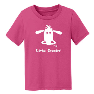 Toddler Livin' Country Cow T-shirt